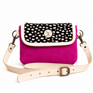 bolso riñonera de piel convertible 4 en 1