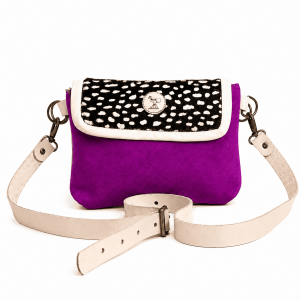 bolso riñonera de piel convertible 4 en 1