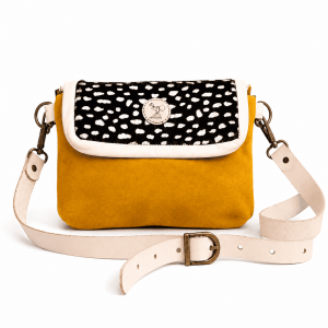 bolso riñonera de piel convertible 4 en 1
