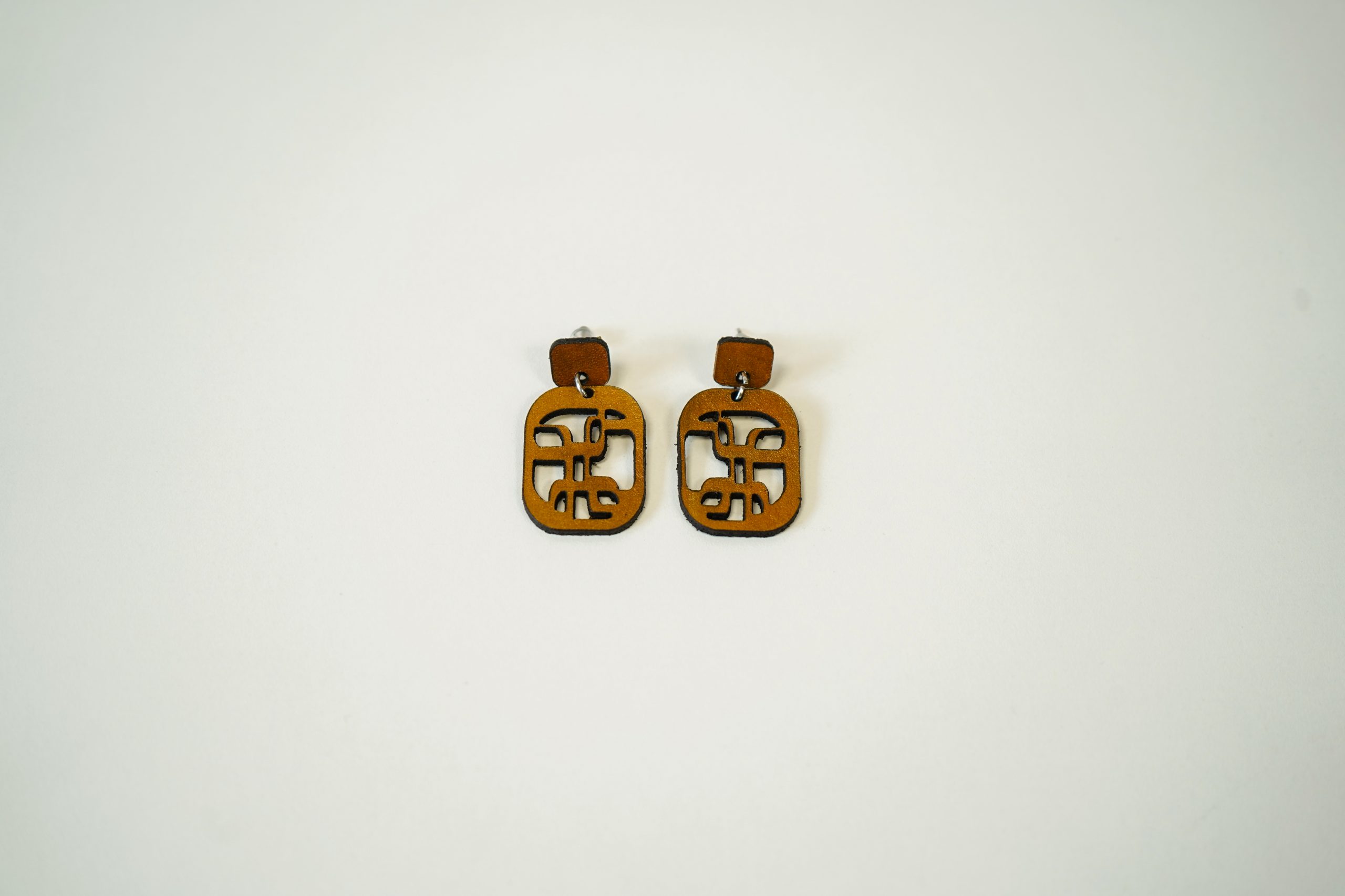 Pendientes Geo 1 dorado