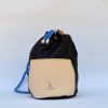Mochila Agra Corda frontal azul