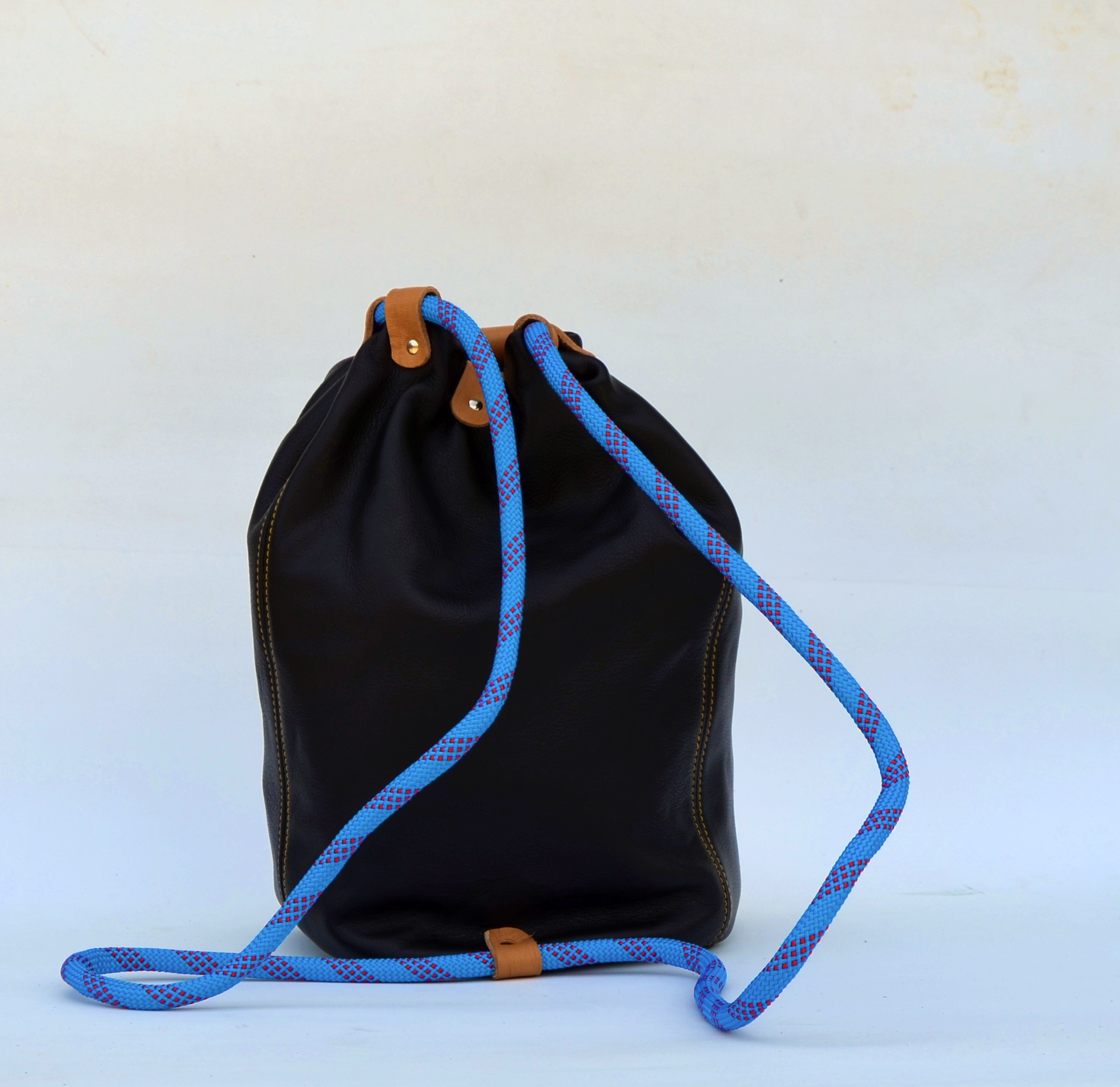 Mochila Agra Corda trasera azul
