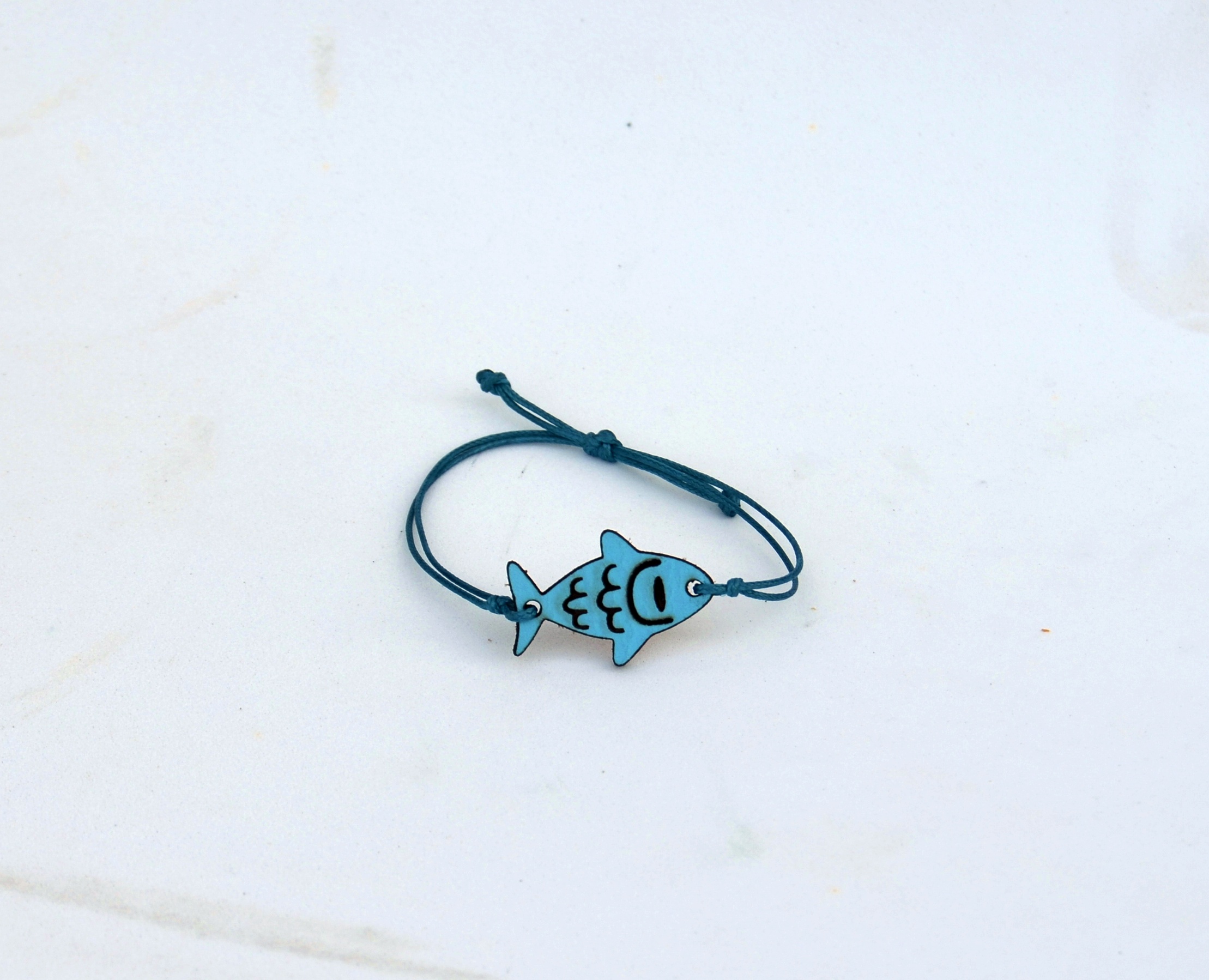 Peixe pulsera azul