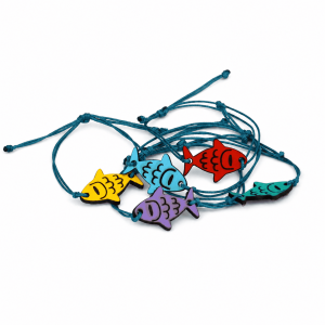 Pulsera de cuero artesanal